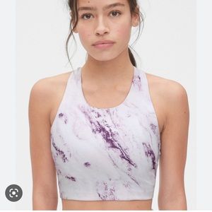 GapFit tie dye cropped Sports Bra